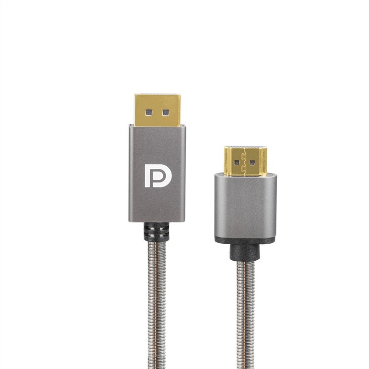 Nehrđajući čelik DP1.2V muški na HDMI ženski 2.0V adapter